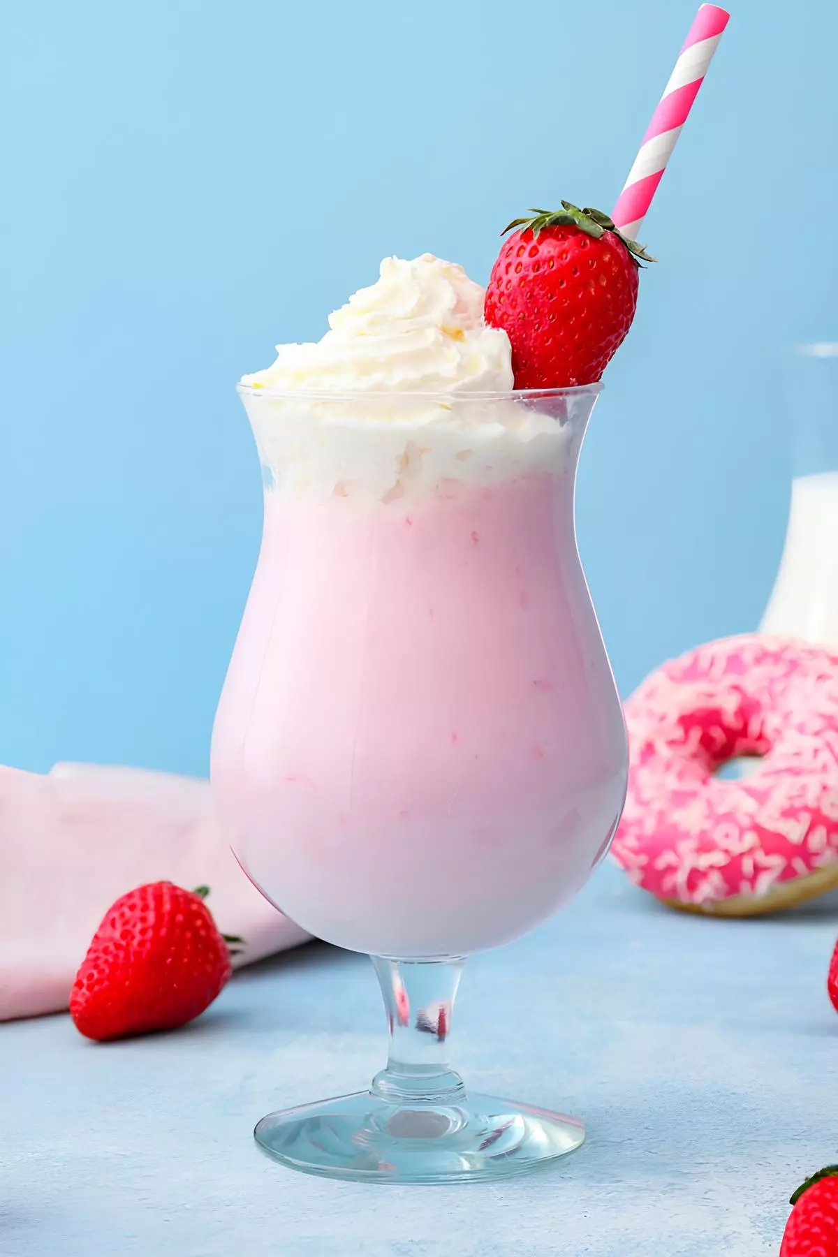 Milk Shake de Morango: Uma Explosão de Frescor e Sabor