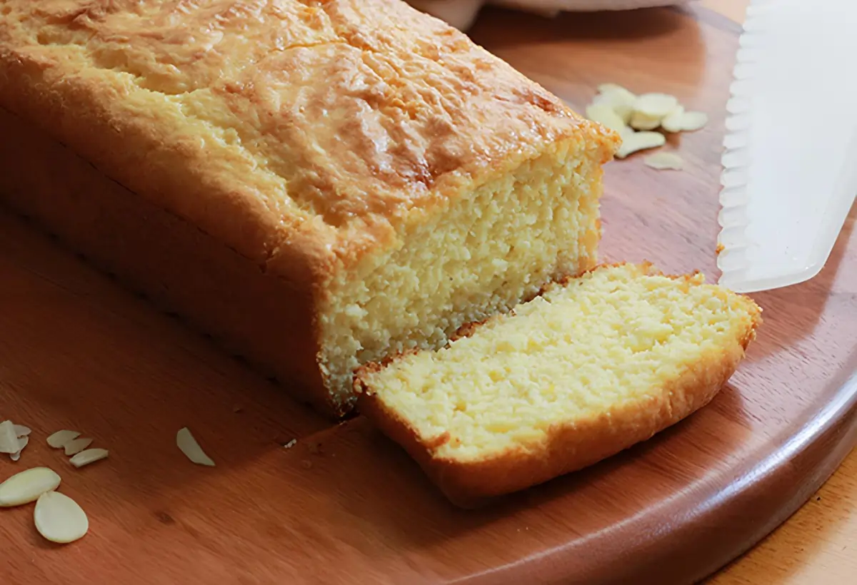 Um pão doce low carb.