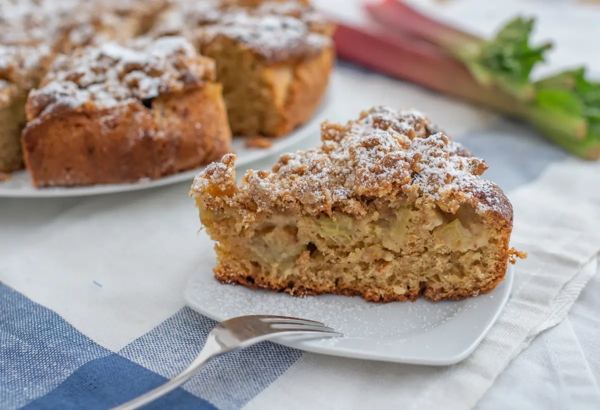 Pedaços de Bolo de Banana bem Sequinho