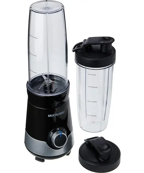 Liquidificador-Shake-127V-com-300W-800ml-1-Copo-Extra-Preto-Prata-Multilaser-BE013-1