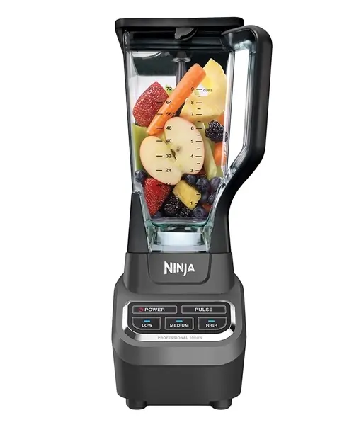 Ninja Liquidificador profissional BL610 de 2040 g com base de 1000 watts e tecnologia de trituração total para smoothies