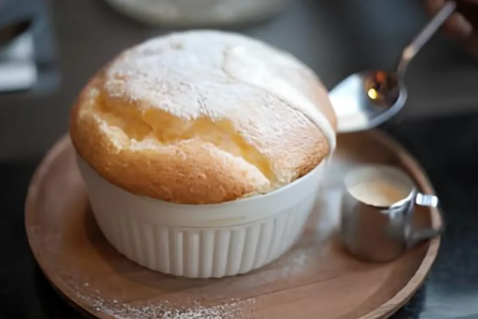 um bolo de caneca feita com leite ninho.