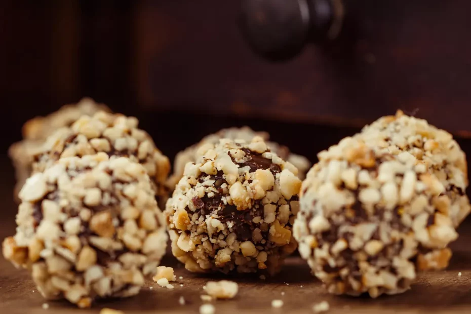 brigadeiros de avelã.