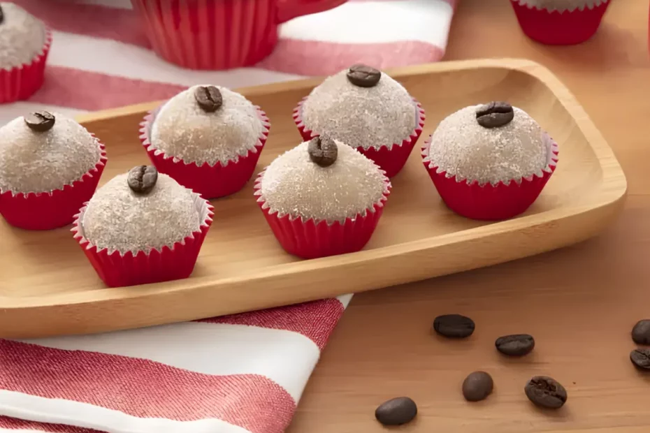 brigadeiros de cappuccino.