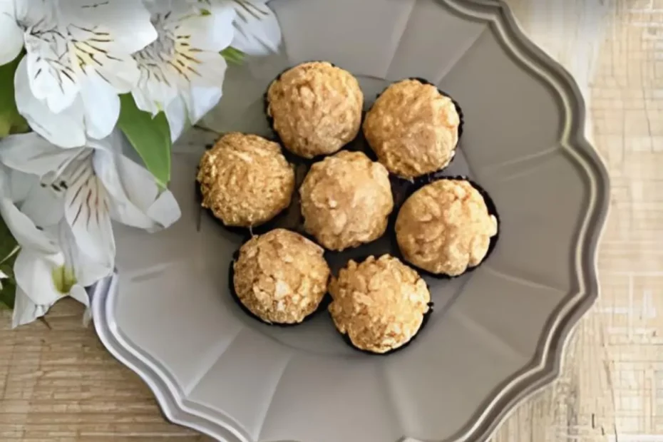 brigadeiros de pistache com chocolate branco com manga e damasco.