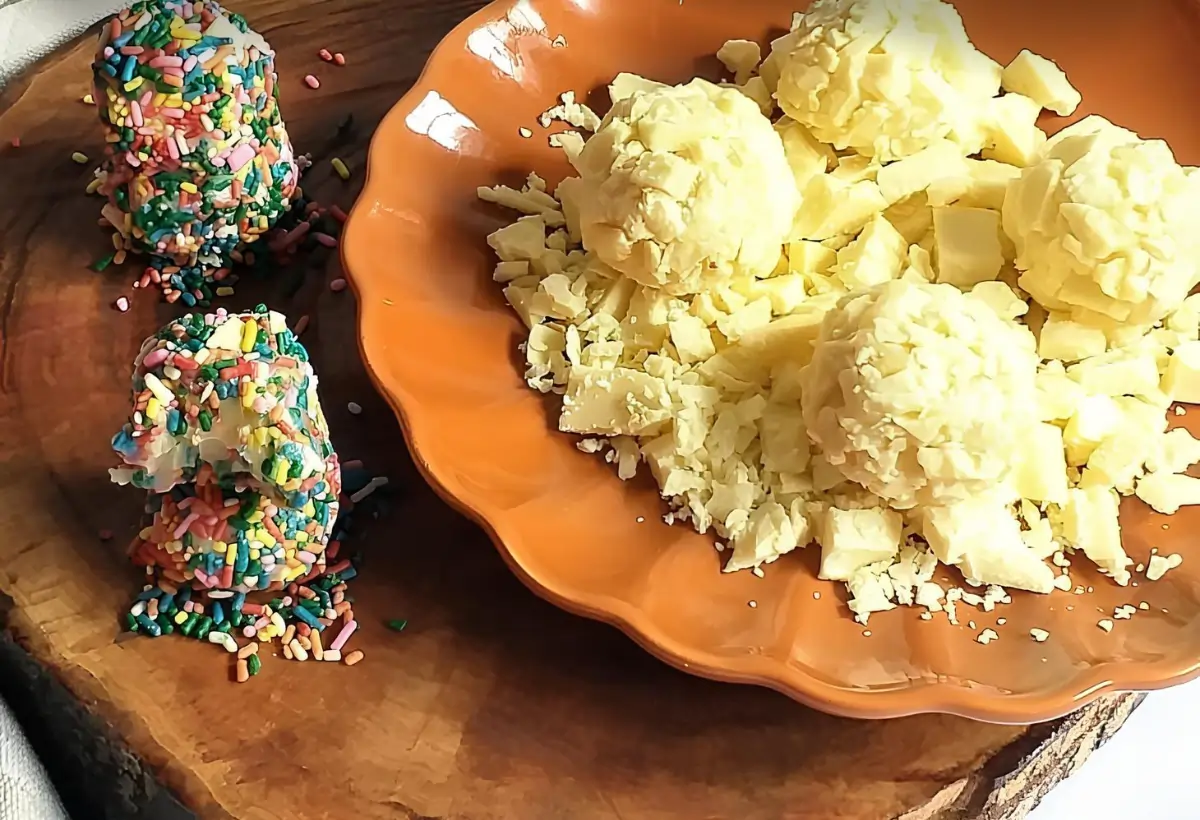 brigadeiros de limão cravo.