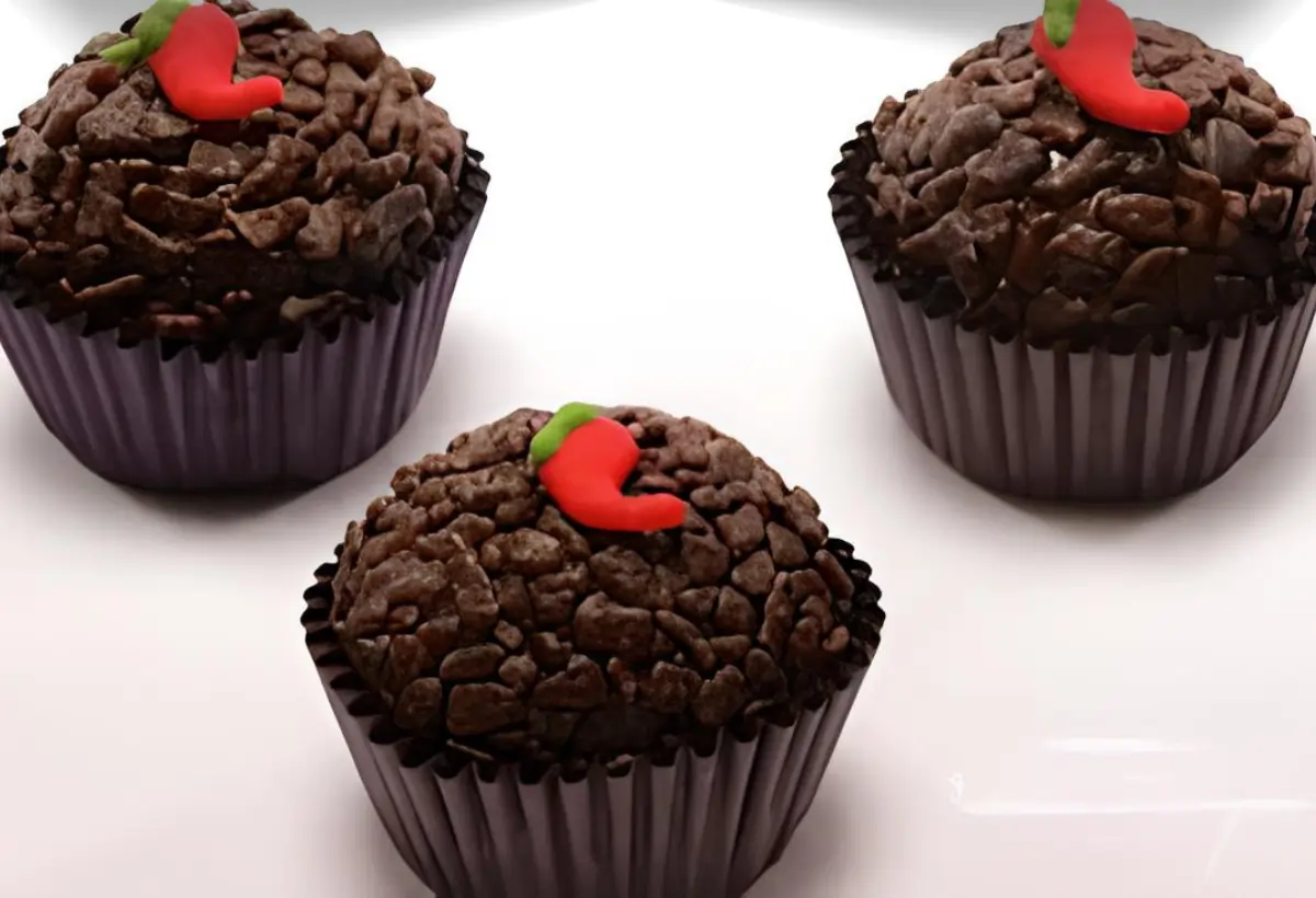 brigadeiro de pimenta.