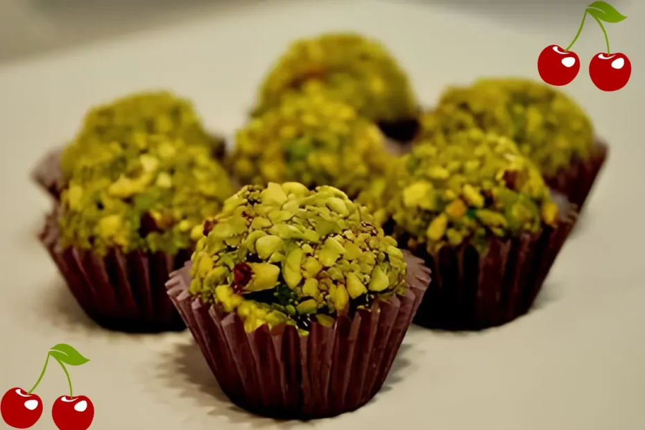 Brigadeiros de Pistache.