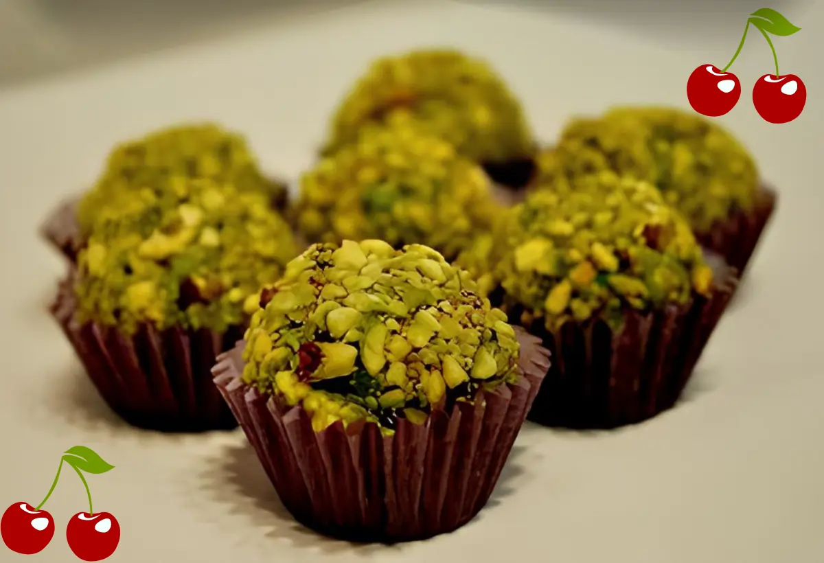 Brigadeiros de Pistache.