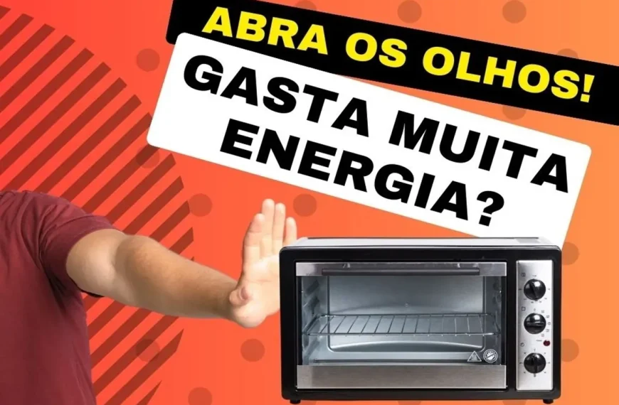 Forno elétrico gasta muita energia