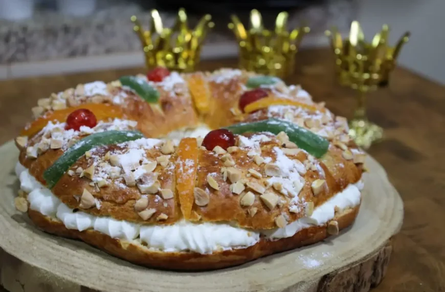 Receita do Bolo Rei Espanhol (Roscón de Reyes)