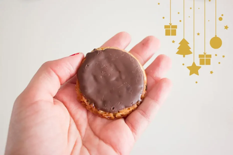 Biscoito florentines para natal.