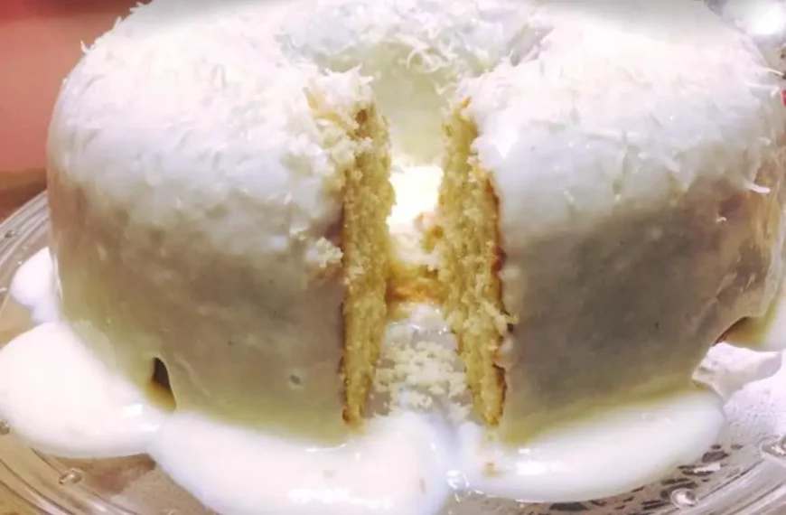 Bolo de Neve de Coco: Ótima Escolha para sua Sobremesa de Natal