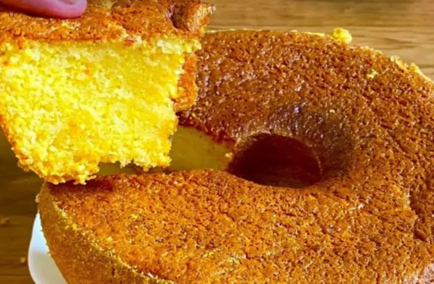 Bolo de Cuscuz: Fofinho e Úmido