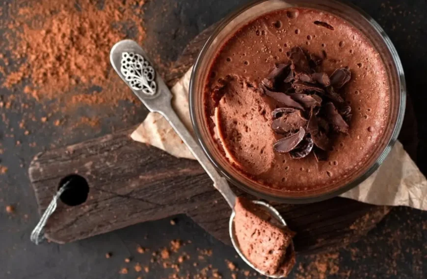 Mousse de Cacau e Tâmaras: Sobremesa de Natal